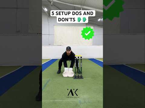 Wicket Keeping Setup Tips #wicketkeeper #cricketshorts #cricket