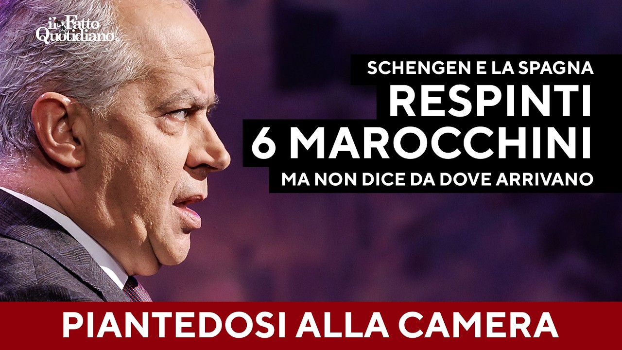 Schengen e Spagna, Piantedosi: “Respinti 6 marocchini. Provenienti da Ceuta? Impossibile dirlo”