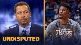 Chris Broussard reacts to Jimmy Butler's debut with the 76ers | NBA | UNDISPUTED