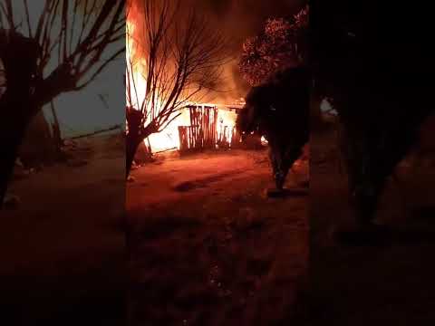 Incêndio destrói bar de madeira na zona rural de Dom Feliciano (RS)