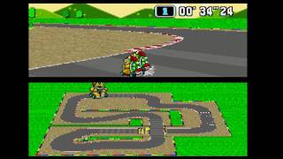Super Mario Kart - Mario Circuit 2 in 1'16"72