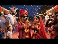 Kutte Ki Barat Dog Dog Bride Wedding Funny Kids Rhyme