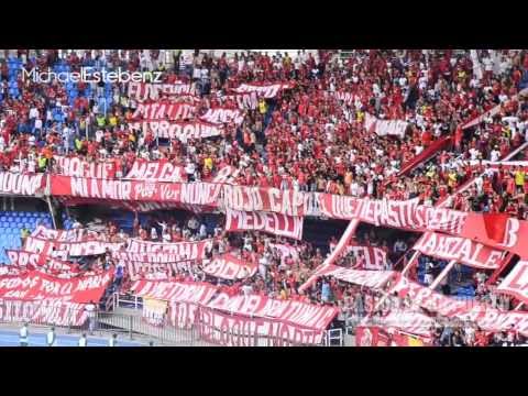 "Hoy he vuelto escarlata.." Barra: Baron Rojo Sur • Club: América de Cáli • País: Colombia