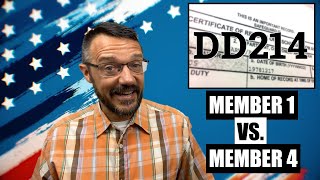 DD214 | Difference Between Member 1 and Member 4