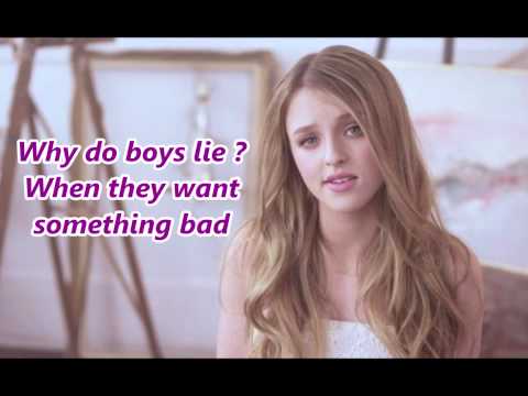 Alicia Moffet - Why Do Boys Lie (Lyrics)