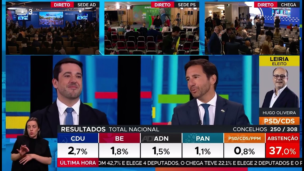 PIOR NOITE DE SEMPRE PARA A ESQUERDA