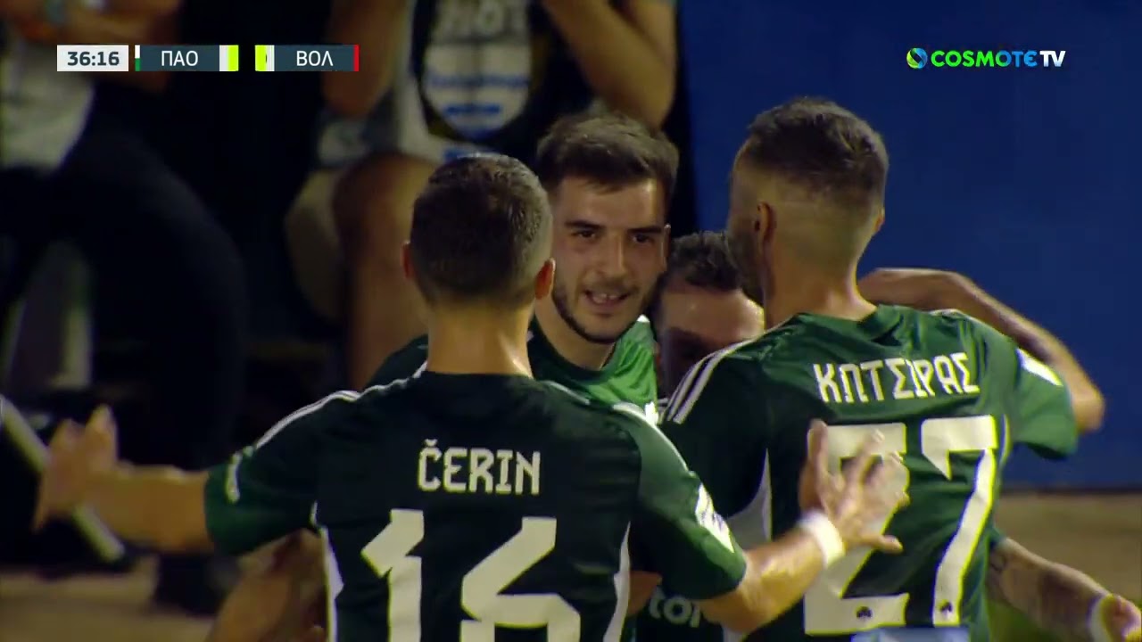 Highlights: Παναθηναϊκός – Βόλος 3-0 | pao.gr