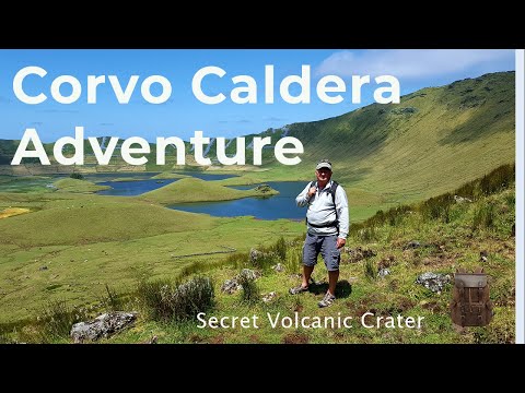 🌋 EUROPE'S Most REMOTE Island - Inside Corvo's Secret Volcanic Crater | Azores Hidden Gem