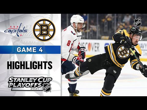 First Round, Gm 4: Capitals @ Bruins 5/21/21 | NHL Highlights