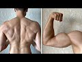 Back and Biceps Workout for MASS at home (dumbbells)