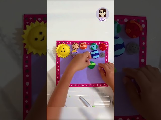 Vídeo relacionado con Almeigrity 45 tableros de Fieltro para el Espacio Exterior de 3,5 Pulgadas, Tablero de Fieltro Educativo para Contar Historias, Solar, Planetas
