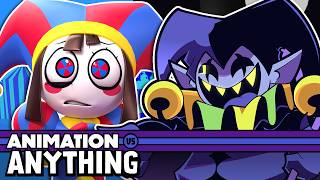 Cover art for Pomni vs. Jevil(Animation vs. Anything)