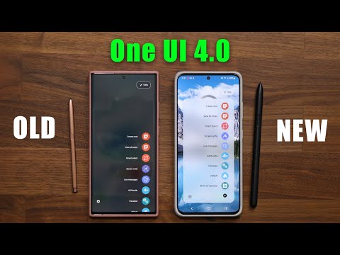 Samsung One UI 4.0 - Newest Update Brings S-Pen Changes to Air Command + New Dark Mode Added