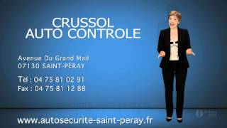 preview picture of video 'CRUSSOL AUTO CONTROLE : Contrôle technique automobile - Valence (26)'