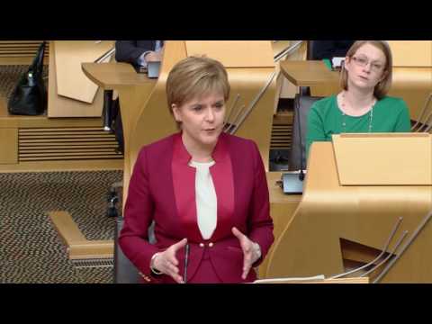 First Minister's Statement: Taking Scotland Forward - 25 May 2016