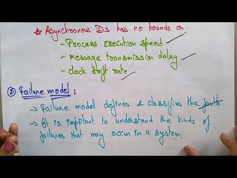 fundamental models | distributed systems | Lec 10 | Bhanu Priya