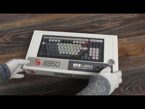 A4Tech Bloody B950 Optical Linear switch USB RU Warrior Grey A4Tech Bloody B950 Optical Linear switch USB RU Warrior Grey