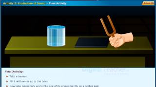 Production of Sound, Class 9 Physics | Digital Teacher
