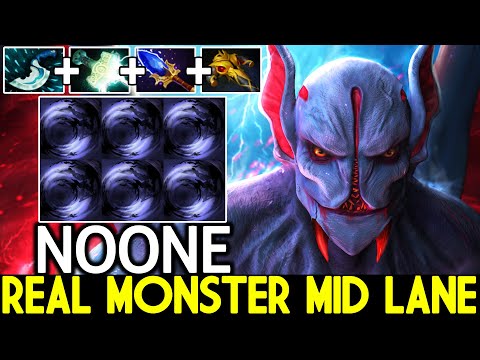 NOONE [Night Stalker] He is Real Monster Mid Lane Annoying Gank Dota 2