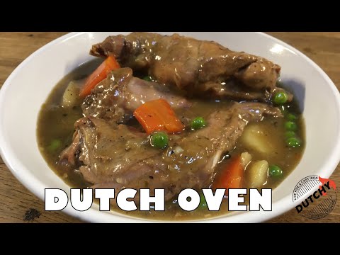 Dutch Oven Rabbit Stew | Dutchy Cooking | Cast Iron Wednesday