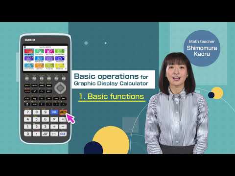 Casio FX-CG50 skaičiuotuvas Kišenė Grafikų skaičiuotuvas Juoda