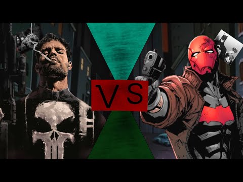 Punisher vs Red hood(Marvel vs DC) sprite animation 