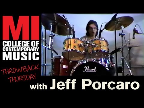 Jeff Porcaro Interview 1986 | Throwback Thursday from the MI Vault | Musicians Institute