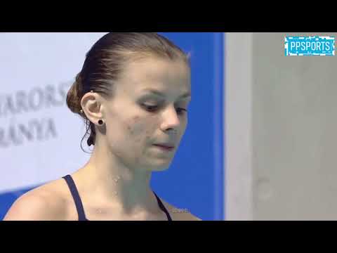 Kaja Skrzek (Poland) l 3m Springboard Diving Highlights