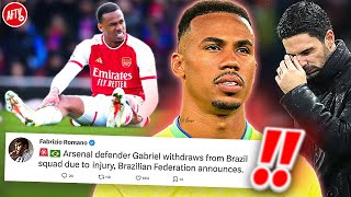 BREAKING NEWS: Gabriel Withdraws From Brazil Squad!