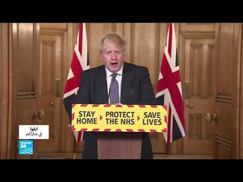 رئيس الوزراء البريطاني يؤكد أن بلاده تخطت ذروة وباء كورونا
