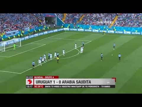 Uruguay 1-0 Saudi Arabia    ( World Cup RUSSIA 2018 )