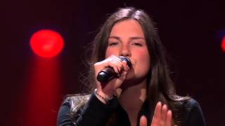 Maan sings 'The Power Of Love' - The Blind Auditions - The voice of Holland 2015
