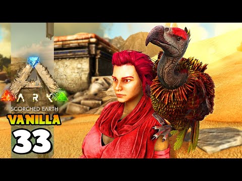 NASCIMENTO DO PRIMEIRO BEBÊ URUBU!!! ARK: SCORCHED EARTH (VANILLA) 33