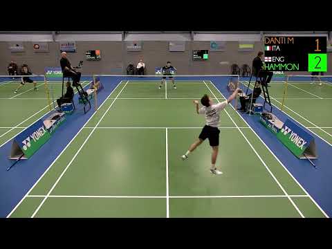 Marco Danti 🇮🇹 - Ben Hammond 🏴󠁧󠁢󠁥󠁮󠁧󠁿, MS, Yonex Dutch Junior International 2023