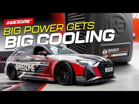 Hybrid Turbo RS6 – Wagner Intercooler Upgrade! | Awesome