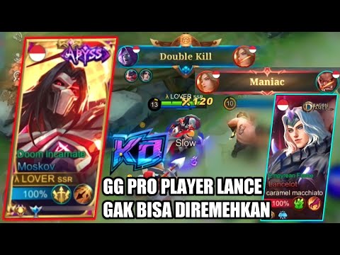 TOP GLOBAL MOSKOV MAIN SUPER AGRESIF, SUPAYA LANCELOT MUSUH TIDAK JADI - MOBILE LEGENDS