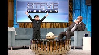 Steve Harvey TV Show | Steve Harvey and Akash Funny Spelling Bee video