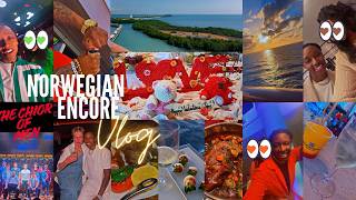 VALENTINE'S EDITION: NORWEGIAN ENCORE VLOG| 7- DAY CARIBBEAN TRIP | CHOIR OF MAN| DRAG SHOW 🛳️ 🥂❤️🍓