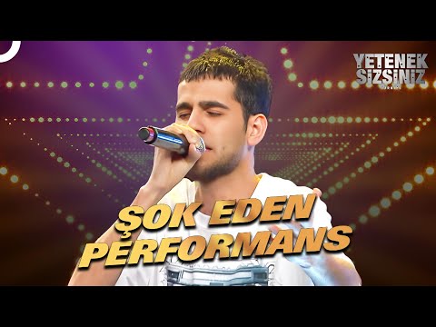 Konuşurken Kekeme, Rap Söylerken Efsane! | Yetenek Sizsiniz Türkiye