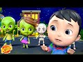 Run and Hide | The Monsters are Here | Halloween Songs & Scary Nursery Rhymes | Kids Cartoon Videos