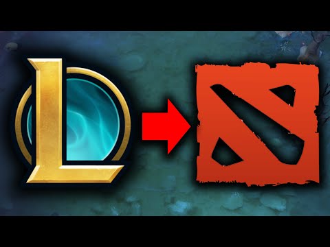 What happens when a PRO LOL PLAYER starts playing DOTA2?