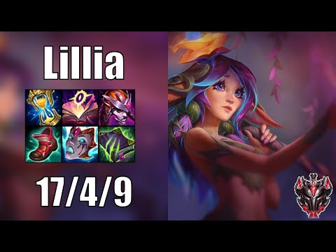 Team Vitality Haru Lillia vs Kindred JUNGLE - Patch 12.10 euw1 GRANDMASTER