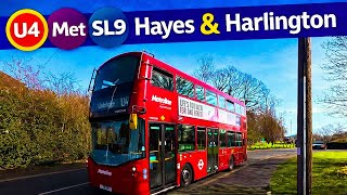 West London Transport Adventure | U4 Bus, Met Line, 114 & SL9 to Hayes
