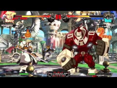 Guilty Gear Xrd: Potemkin ranked match random player 2/15/16