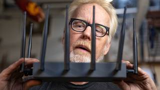 Adam Savage's Wi-Fi Gets Hacked
