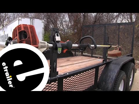 etrailer | Pack'Em Trimmer Rack for Utility Trailers Feature Review