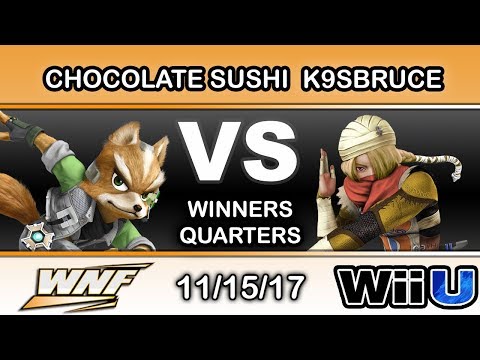 WNF 4.3 - Chocolate Sushi (Fox) Vs. MF LH | K9sbruce (Sheik) Winners Quarters