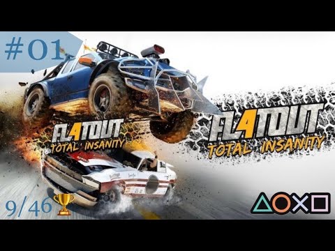 FlatOut 4: Total Insanity - Playthrough #01 9/46 🏆 Willkommen auf dem Schrottplatz