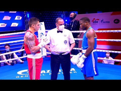 Day 8 (75kg) CAVALLARO Salvatore (ITA) vs  FENDERO Moreno (FRA) | AIBA WCHs 2021