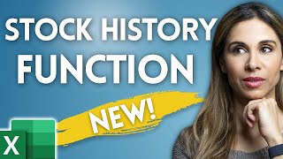 How to Use the STOCKHISTORY Function in Excel 📈